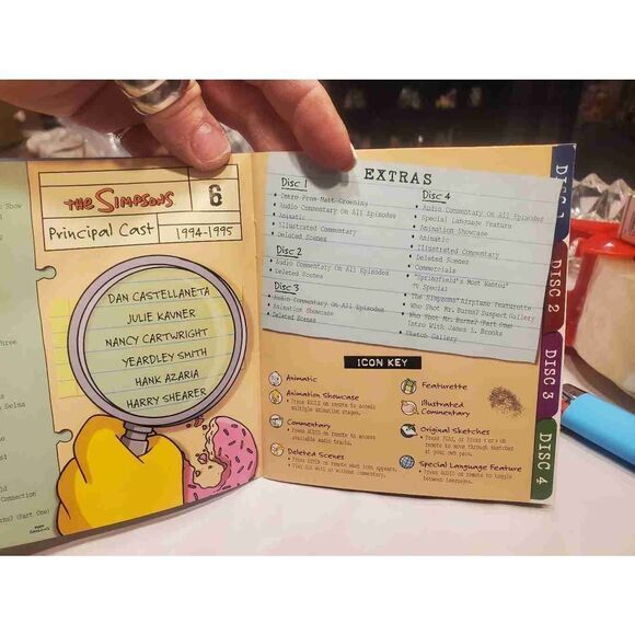 The Simpsons The Complete Sixth Season (DVD, 2005, 4 Discs) - Picture 6 of 6